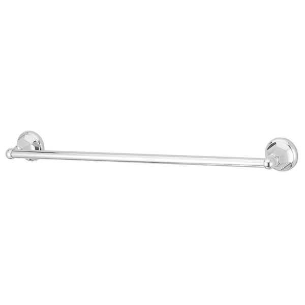 Metropolitan 18" Towel Bar, Polished Chrome